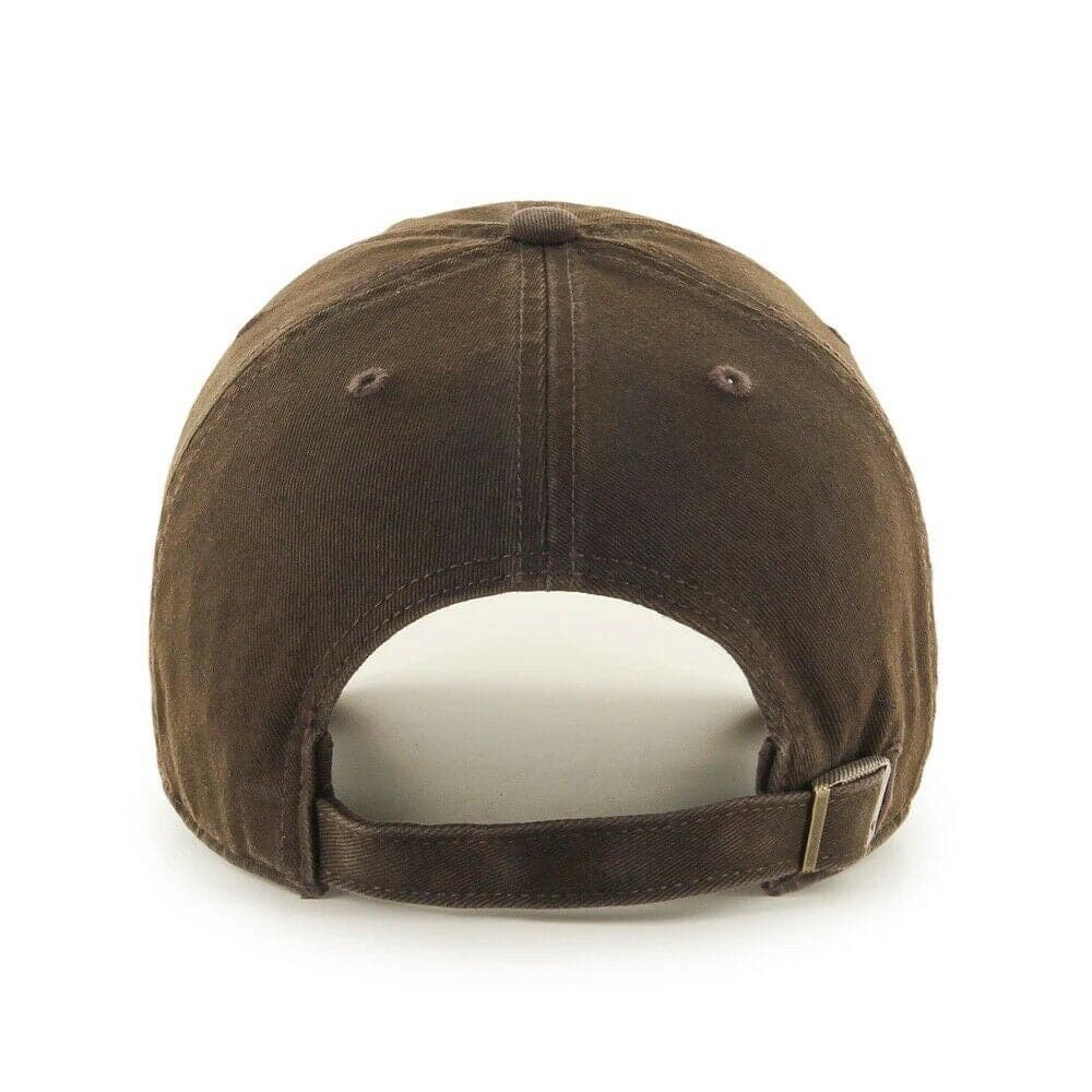 San Diego Padres '47 MLB Team Clean Up Strapback Hat - Brown