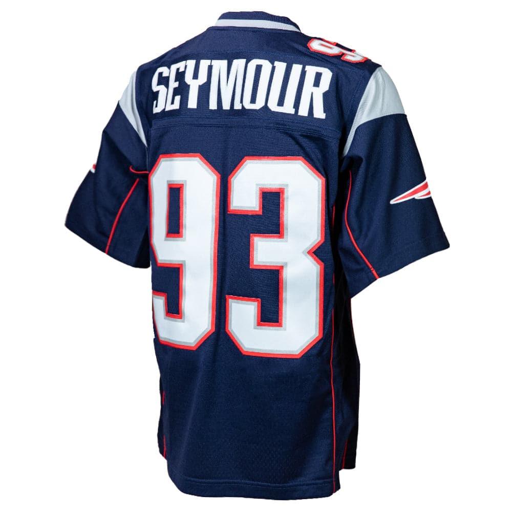 Richard Seymour New England Patriots Mitchell & Ness NFL 2003 Legacy Jersey - Navy