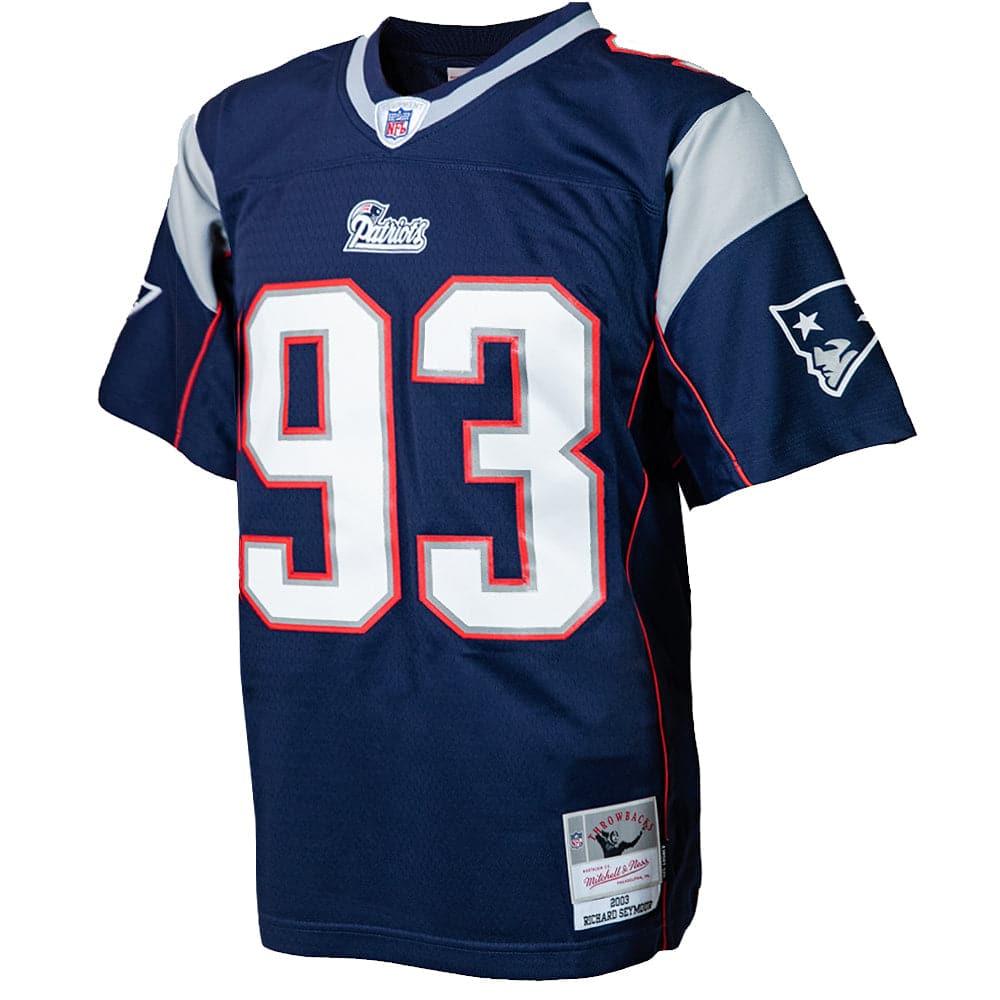 Richard Seymour New England Patriots Mitchell & Ness NFL 2003 Legacy Jersey - Navy