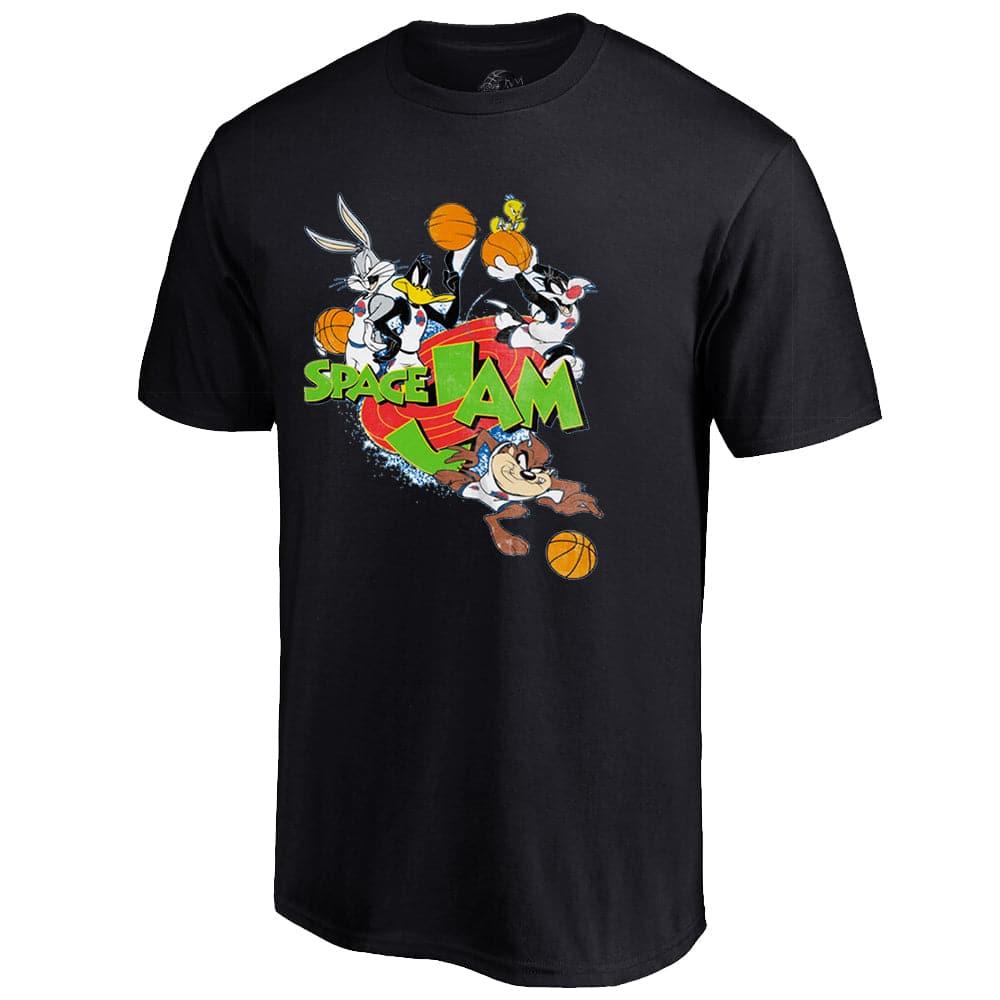 Space Jam 1 Movie Tune Squad T-Shirt - Black