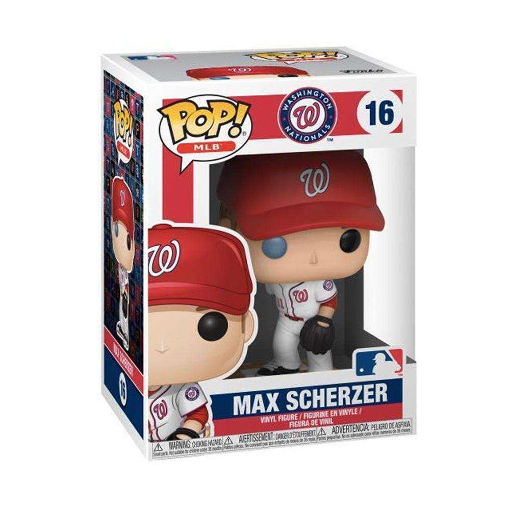 Max Scherzer Washington Nationals Funko MLB Pop Vinyl 3.75" Figure - White