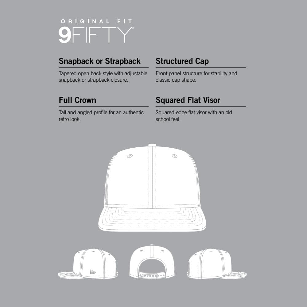Phoenix Suns New Era NBA Team 9FIFTY A-Frame Snapback Hat - Black