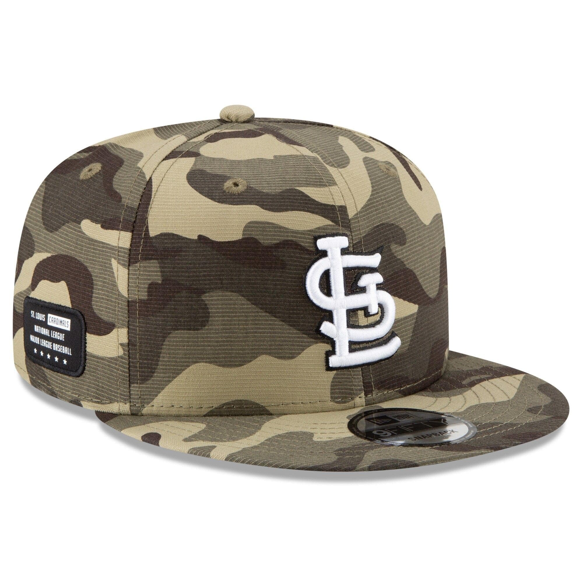 St. Louis Cardinals New Era MLB 2021 Armed Forces 9FIFTY Snapback Hat - Camo