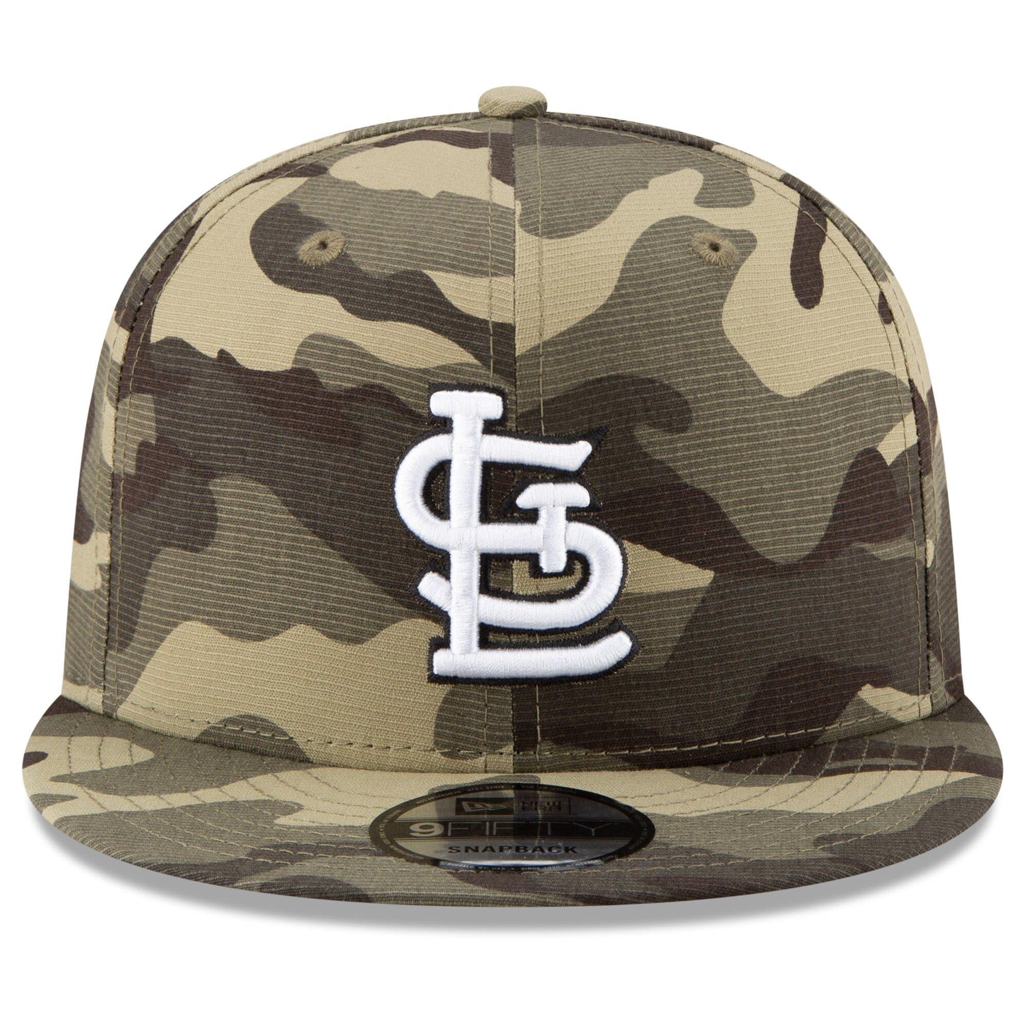 St. Louis Cardinals New Era MLB 2021 Armed Forces 9FIFTY Snapback Hat - Camo
