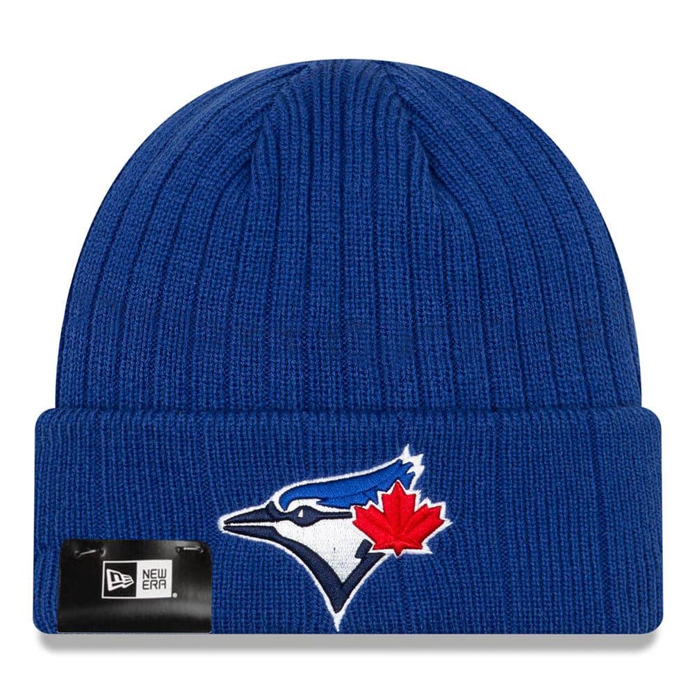 Toronto Blue Jays New Era MLB On-Field Team Cuffed Knit Beanie - Blue