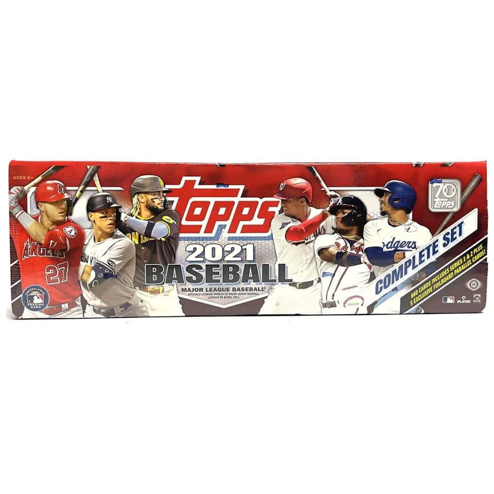2021 Topps MLB Factory Set Baseball Hobby Box - 660 Trading Cards