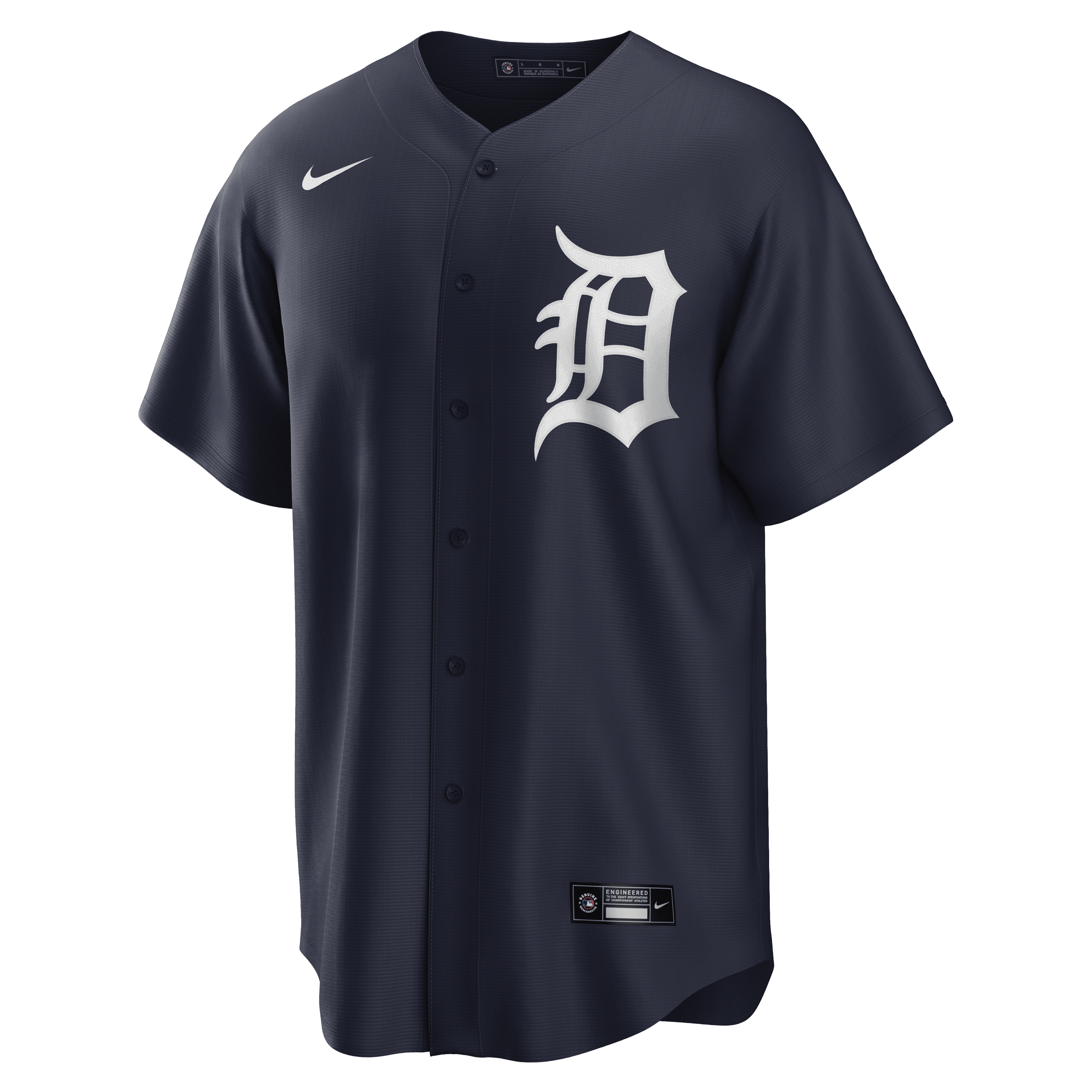 Detroit Tigers Nike MLB Alternate Replica Jersey - Navy