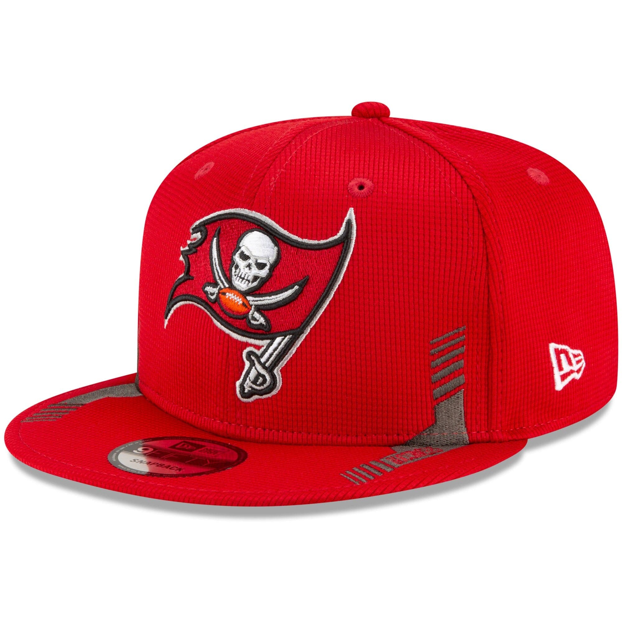 Tampa Bay Buccaneers New Era NFL 2021 Sideline Home 9FIFTY Snapback Hat - Red
