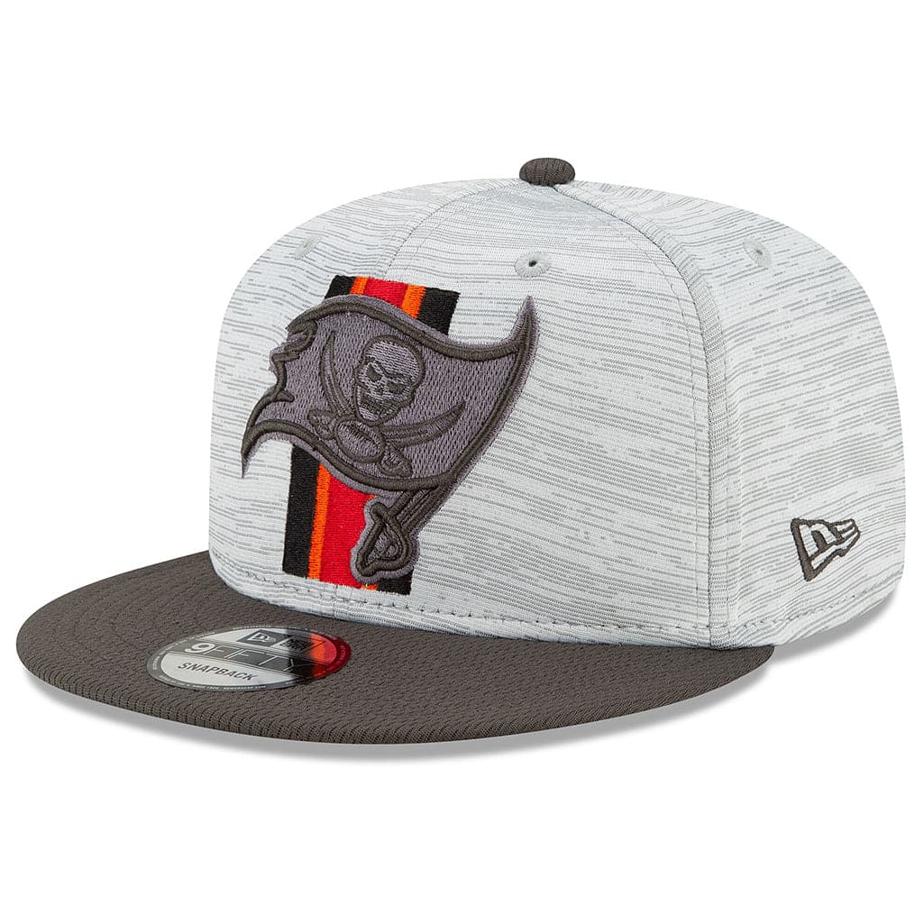 Tampa Bay Buccaneers New Era NFL 2021 Training Camp 9FIFTY Snapback Hat - Grey