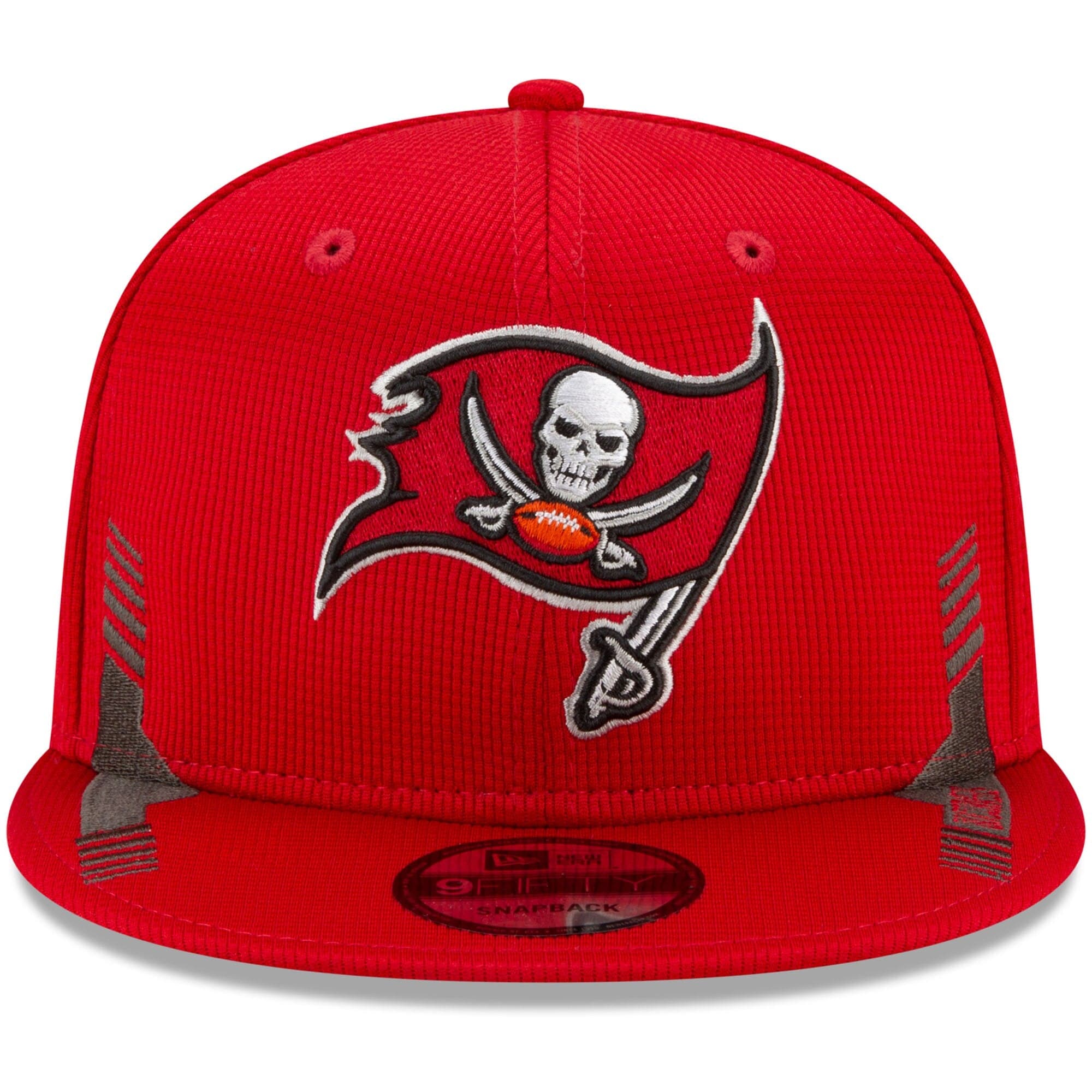 Tampa Bay Buccaneers New Era NFL 2021 Sideline Home 9FIFTY Snapback Hat - Red