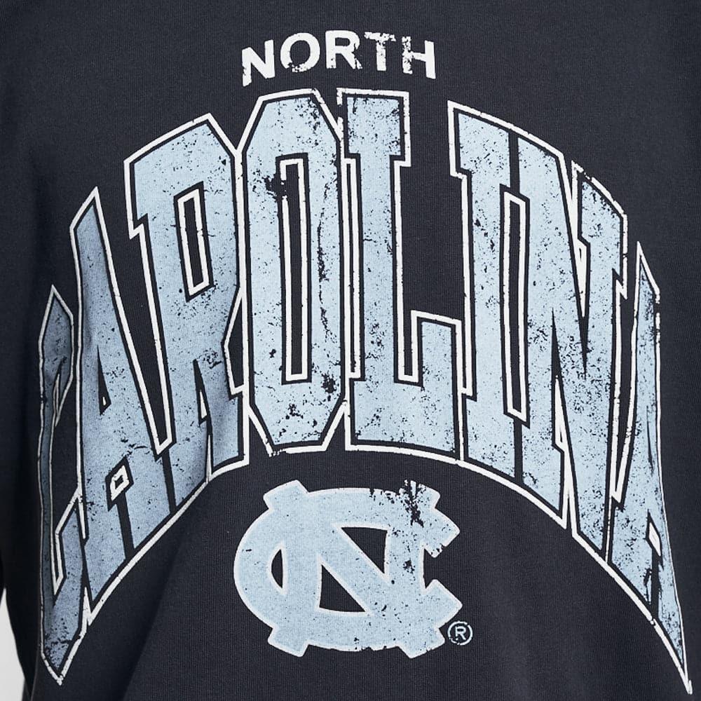 North Carolina Tar Heels USL NCAA Arch Logo Vintage T-Shirt - Faded Black