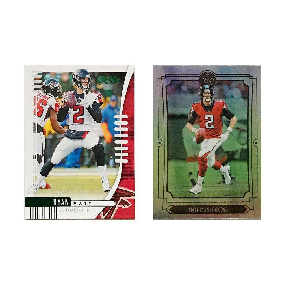 Matt Ryan Atlanta Falcons Panini NFL 2019 Parallel/Insert 2 Card Set