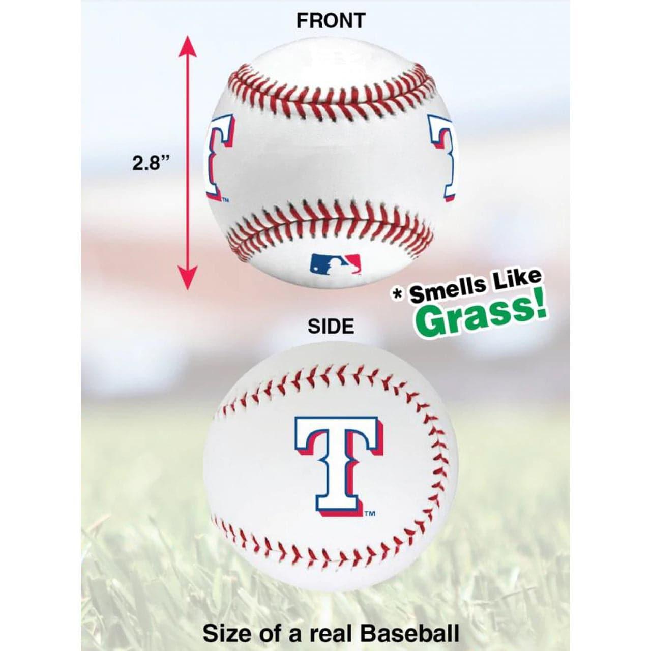Texas Rangers MLB Scented Indoor Soft Slow Rise Full Size Baseball