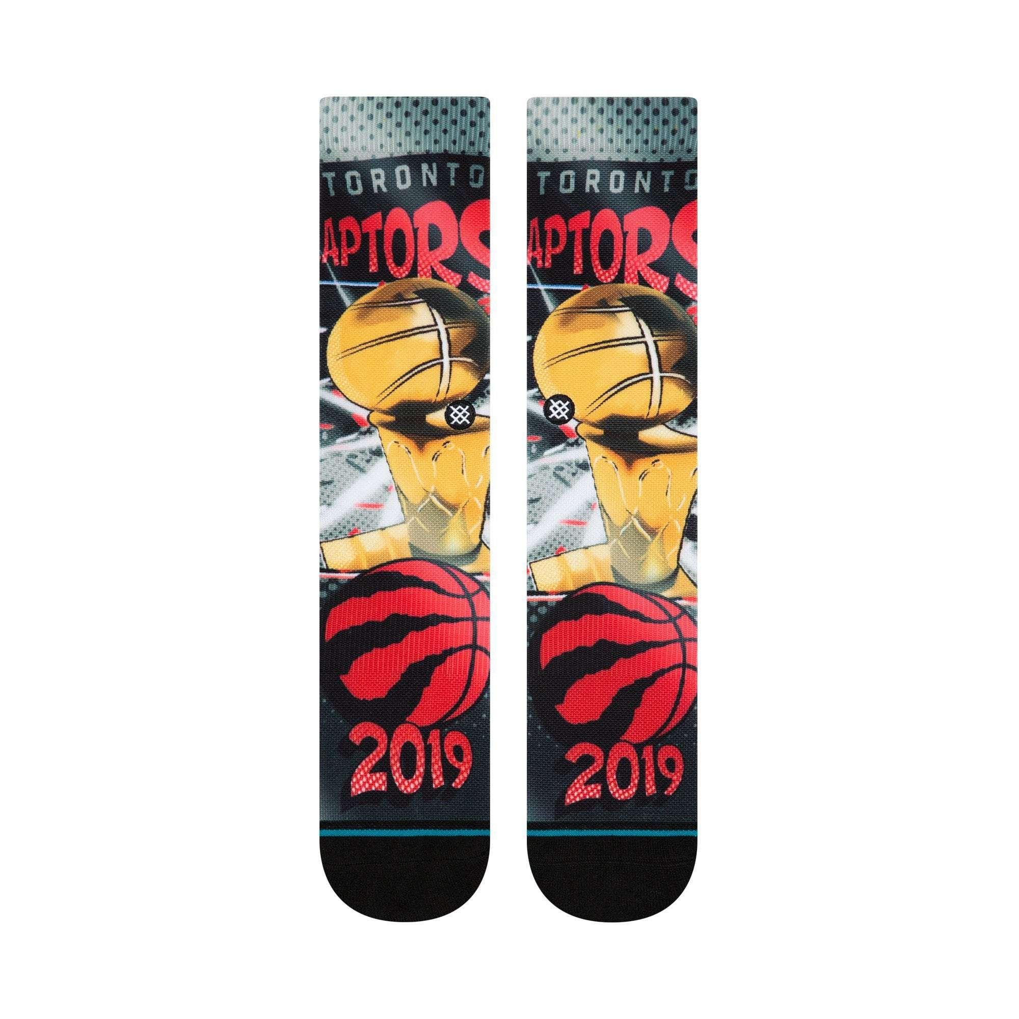 Toronto Raptors Stance 2019 NBA Champions Crew Socks