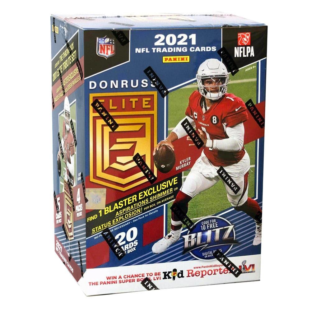 2021 Panini NFL Donruss Elite Football Trading Card Blaster Box - 20 Cards