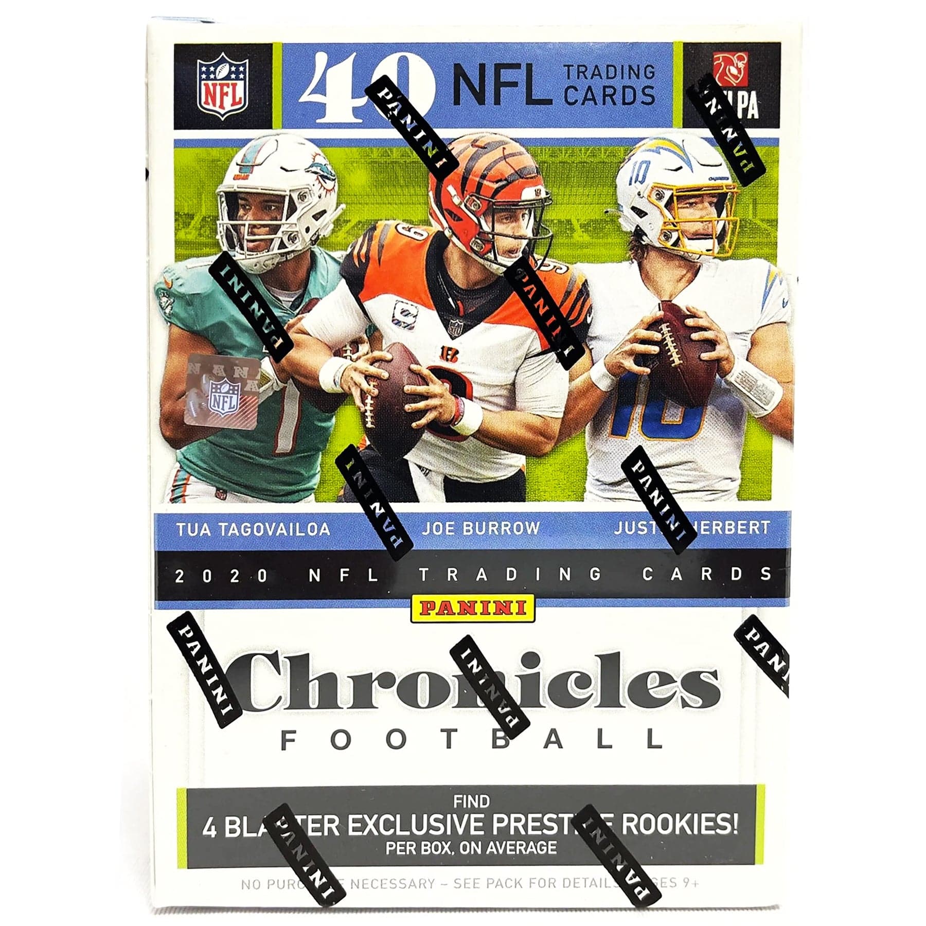 2020 NFL Panini Chronicles Football Trading Card Blaster Box - 40 Cards