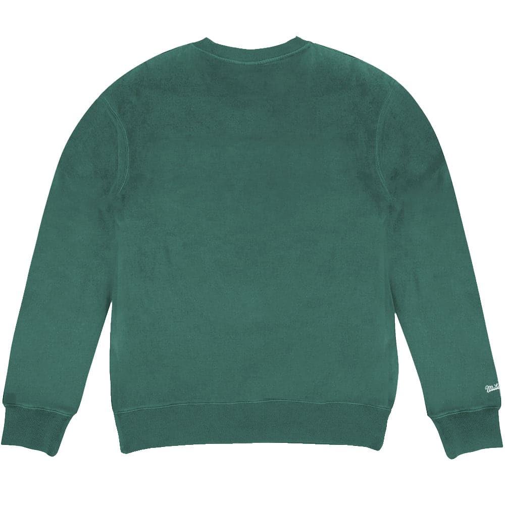 Boston Celtics Mitchell & Ness NBA Winner Takes All Vintage Crew Jumper - Green