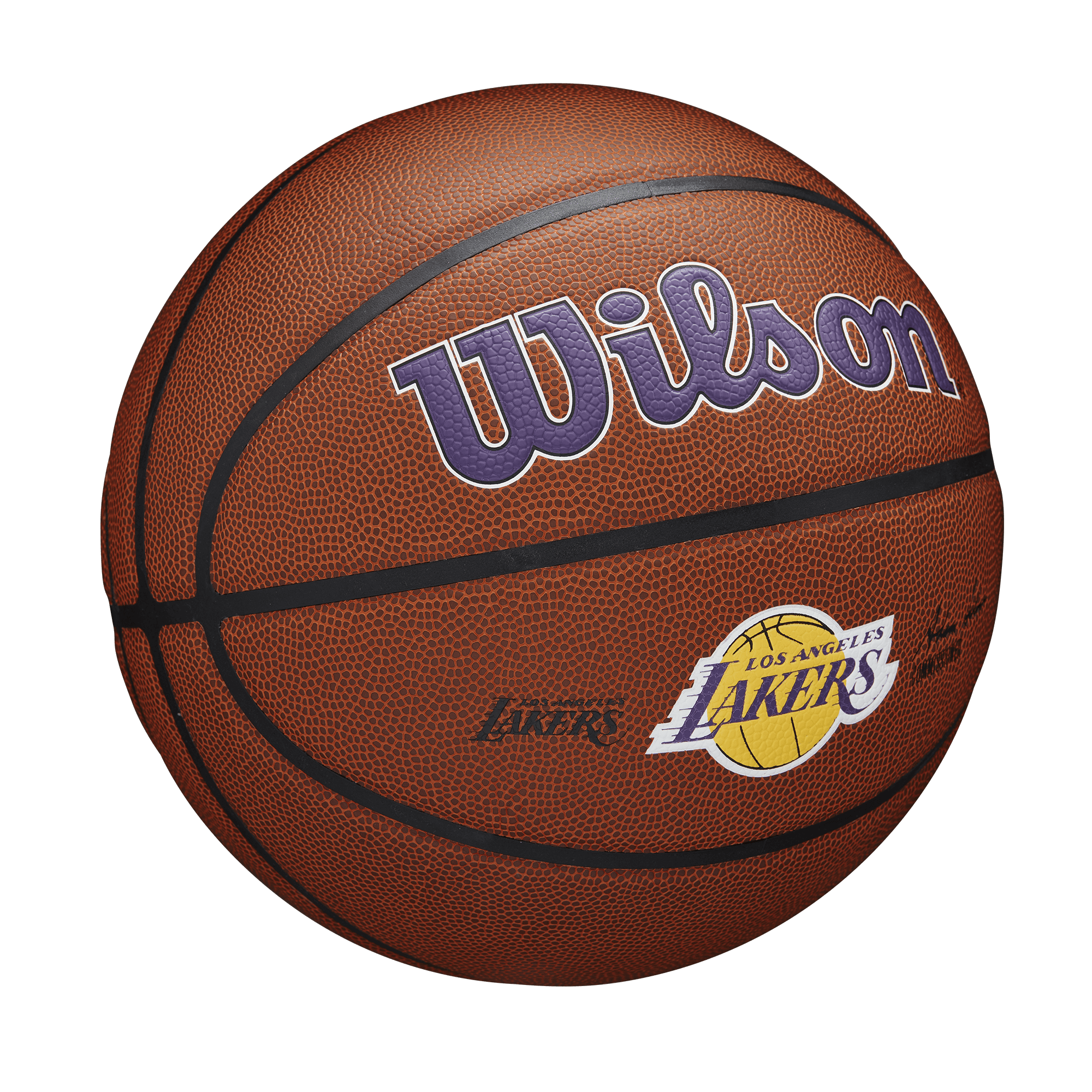 Los Angeles Lakers Wilson NBA Team Full Size Basketball Ball