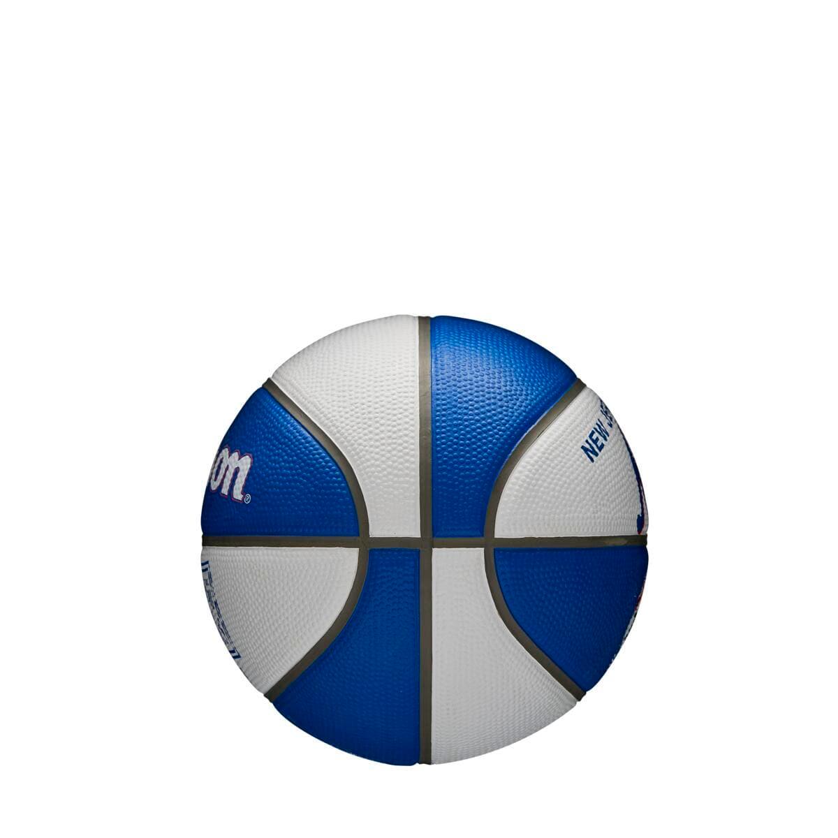 Brooklyn Nets Wilson NBA Team Retro Mini Outdoor Basketball Ball