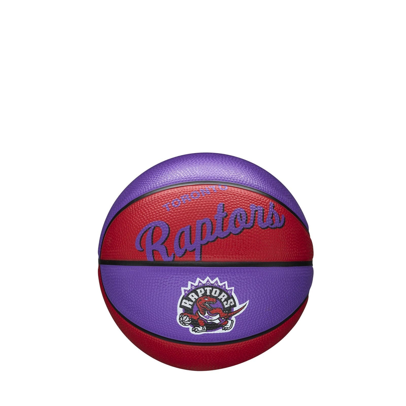 Toronto Raptors Wilson NBA Team Retro Mini Outdoor Basketball Ball
