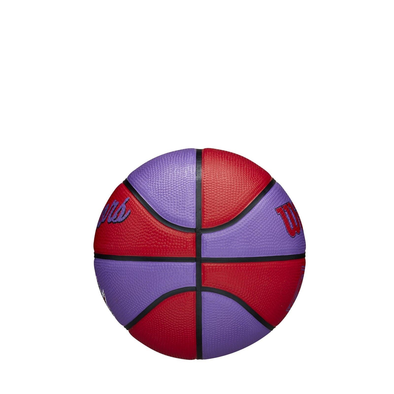 Toronto Raptors Wilson NBA Team Retro Mini Outdoor Basketball Ball