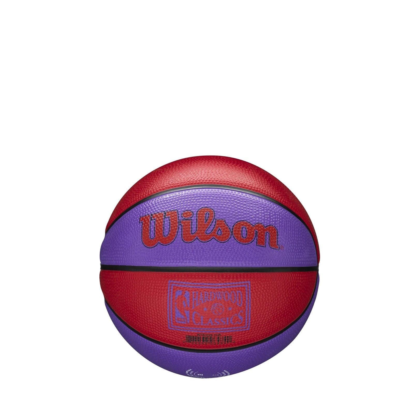 Toronto Raptors Wilson NBA Team Retro Mini Outdoor Basketball Ball