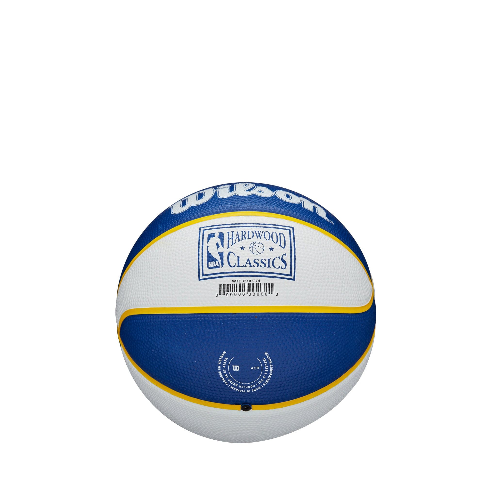 Golden State Warriors Wilson NBA Team Retro Mini Outdoor Basketball Ball