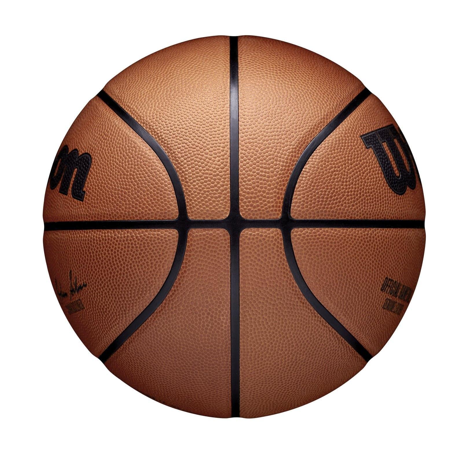 Wilson NBA Authentic Official Full Size Game Basketball Ball - Orange