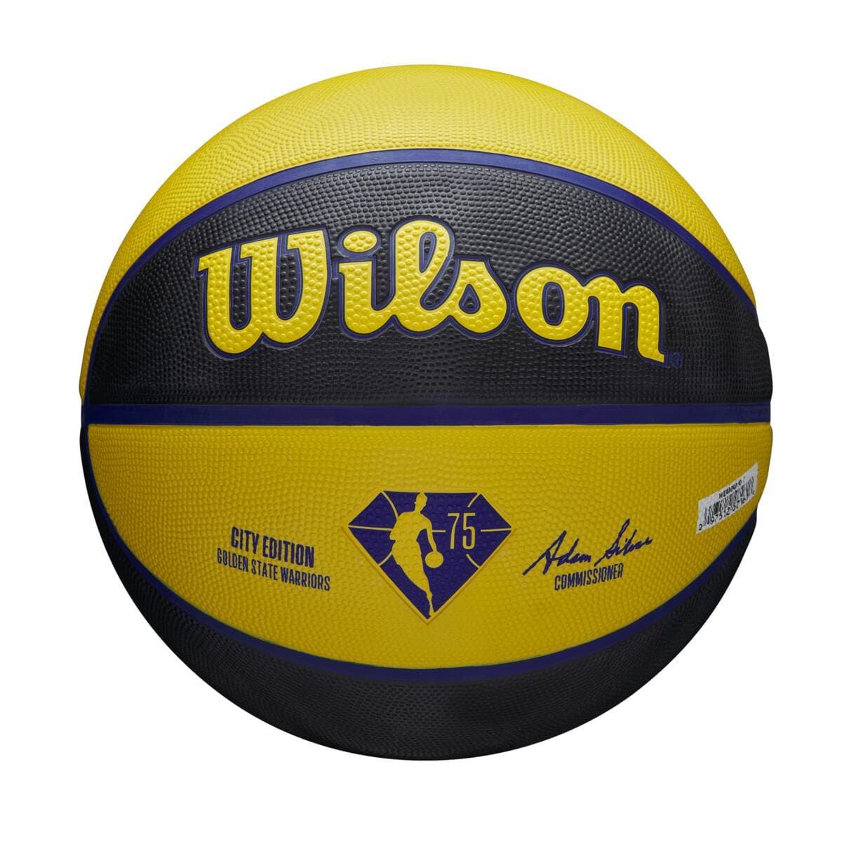 Golden State Warriors Wilson NBA 21-22 City Edition Full Size Basketball Ball - Size 7