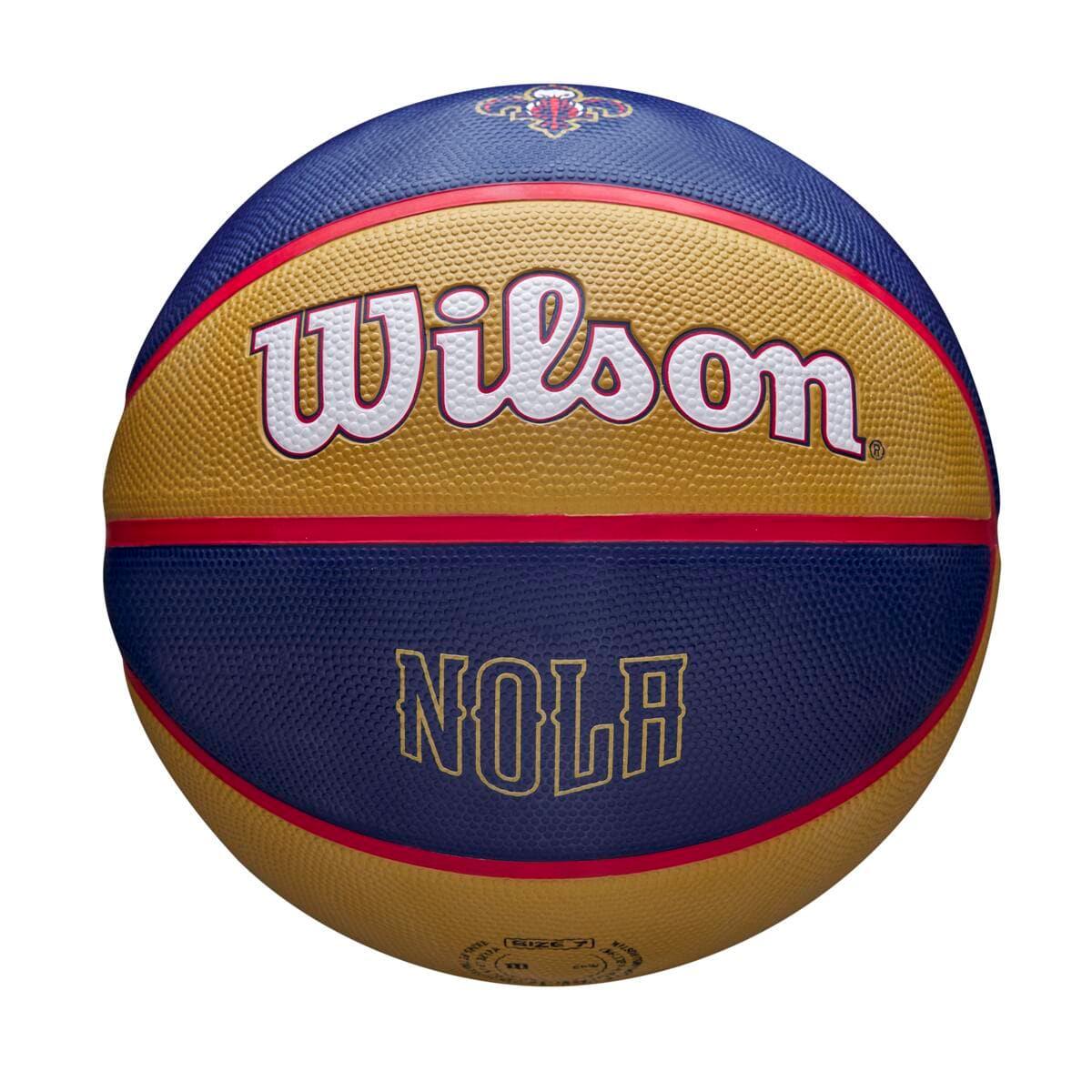 New Orleans Pelicans Wilson NBA 21-22 City Edition Full Size Basketball Ball - Size 7