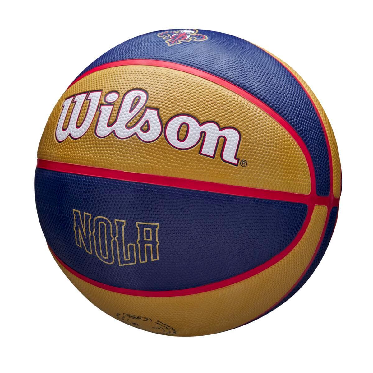 New Orleans Pelicans Wilson NBA 21-22 City Edition Full Size Basketball Ball - Size 7