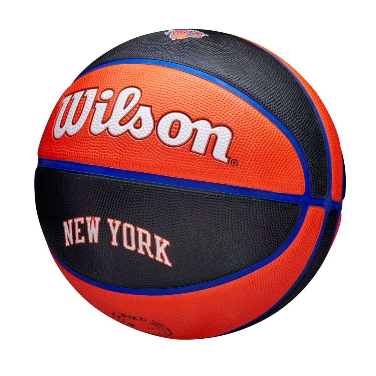 New York Knicks Wilson NBA 21-22 City Edition Full Size Basketball Ball - Size 7
