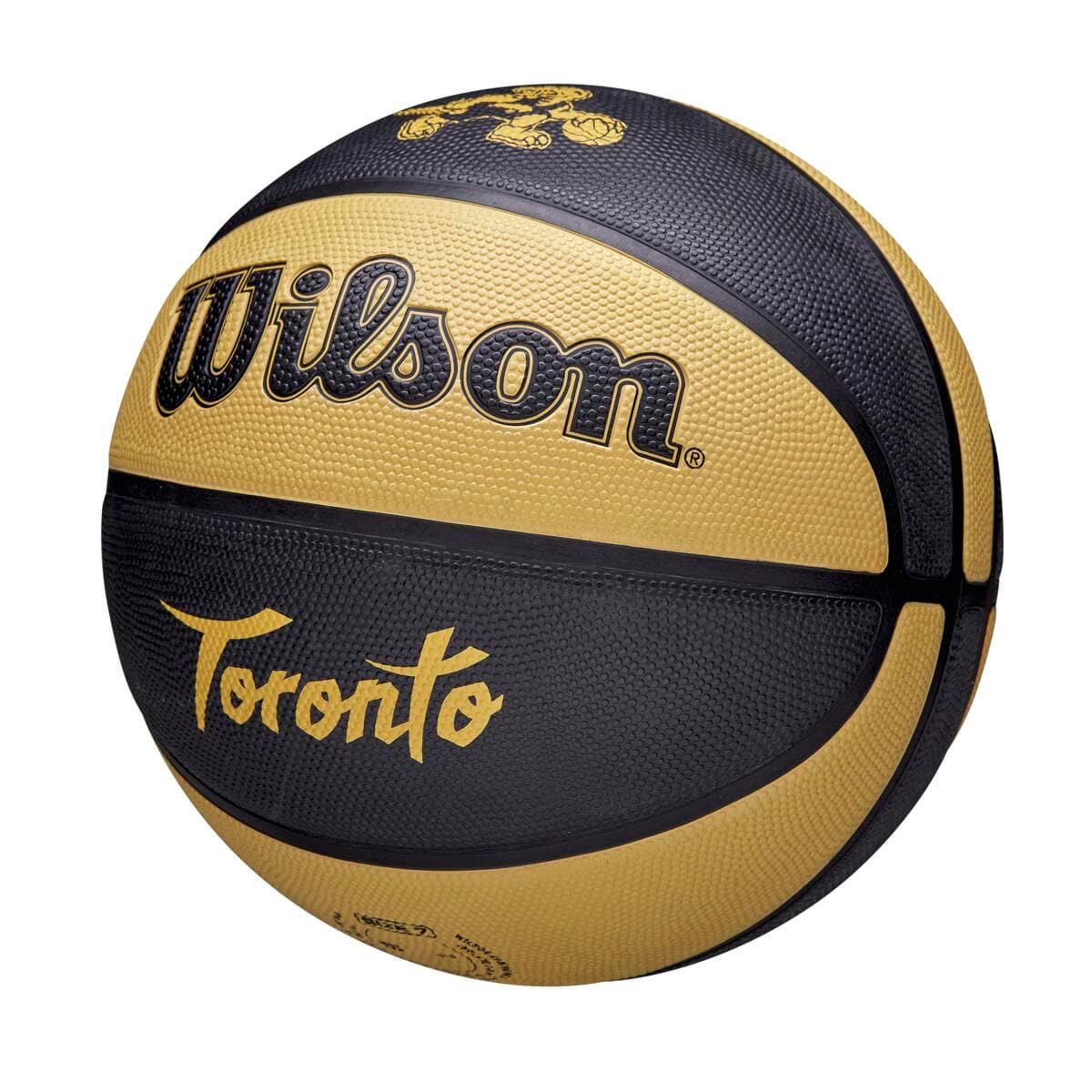 Toronto Raptors Wilson NBA 21-22 City Edition Full Size Basketball Ball - Size 7
