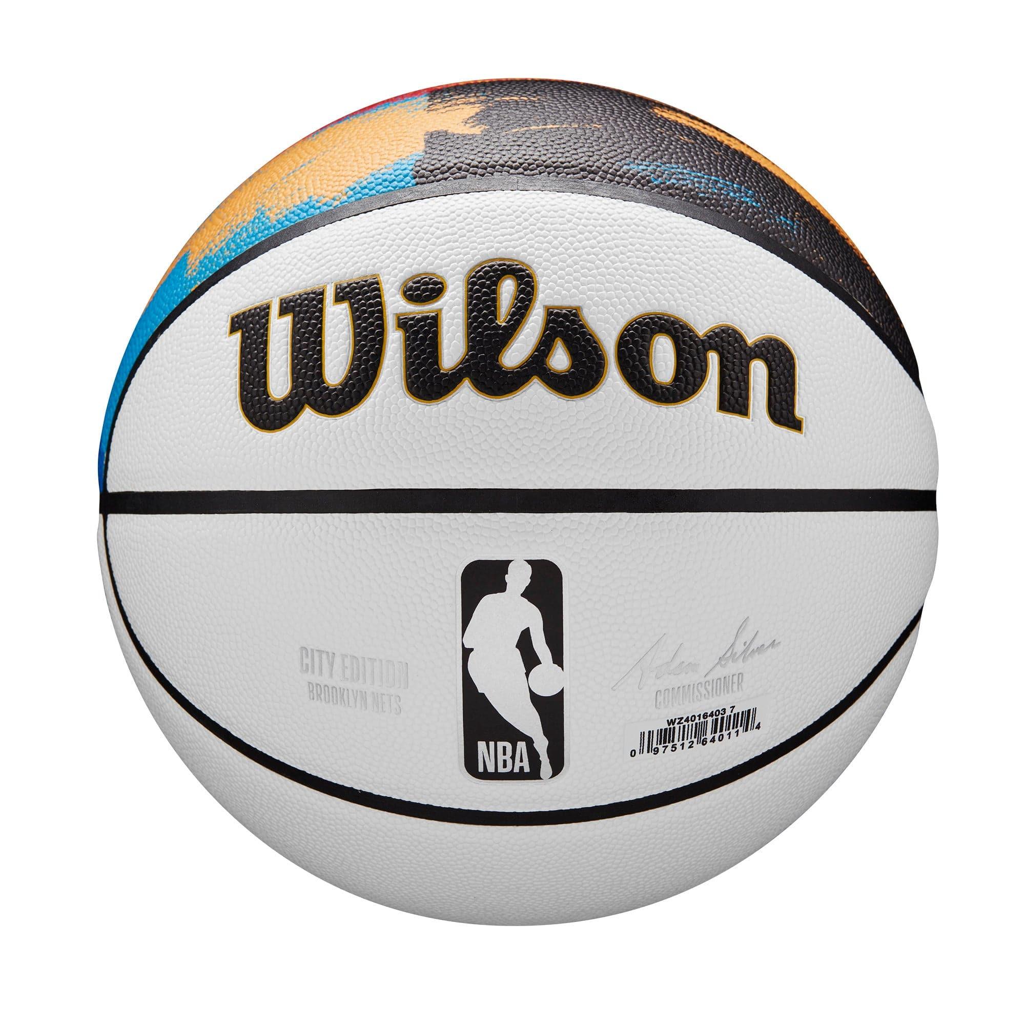 Brooklyn Nets Wilson NBA 22-23 City Edition Collectors Basketball Ball