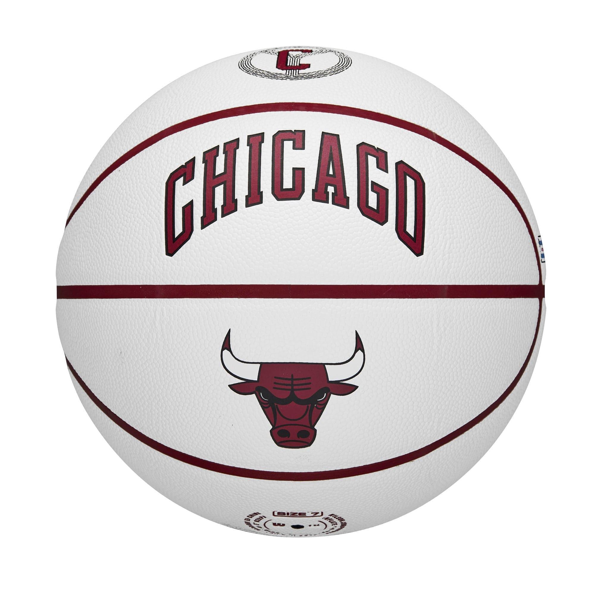 Chicago Bulls Wilson NBA 22-23 City Edition Collectors Basketball Ball