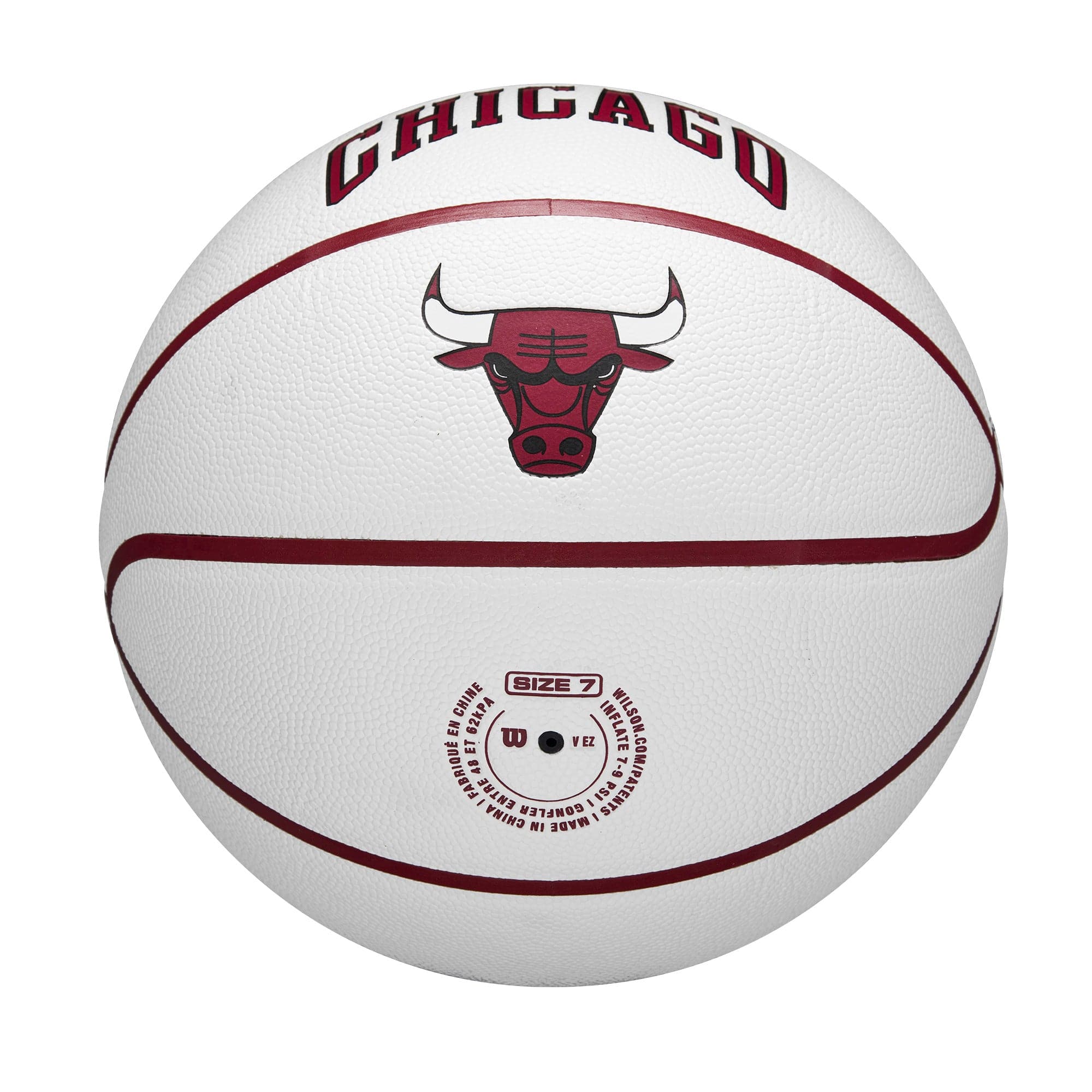 Chicago Bulls Wilson NBA 22-23 City Edition Collectors Basketball Ball
