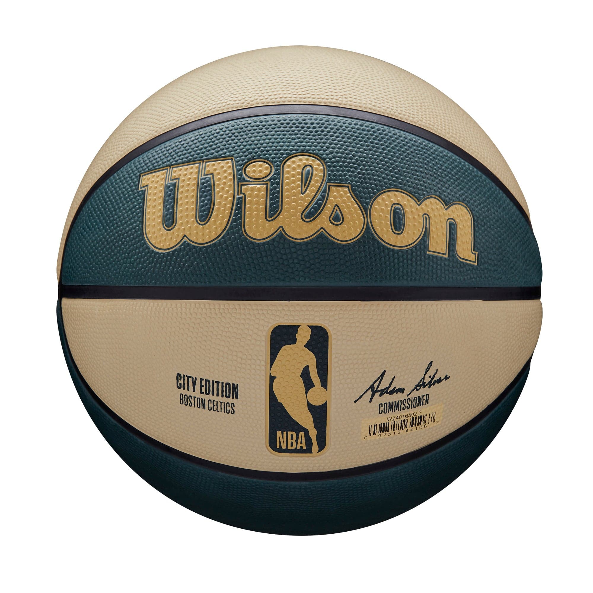Boston Celtics Wilson NBA 22-23 City Edition All Surface Basketball Ball