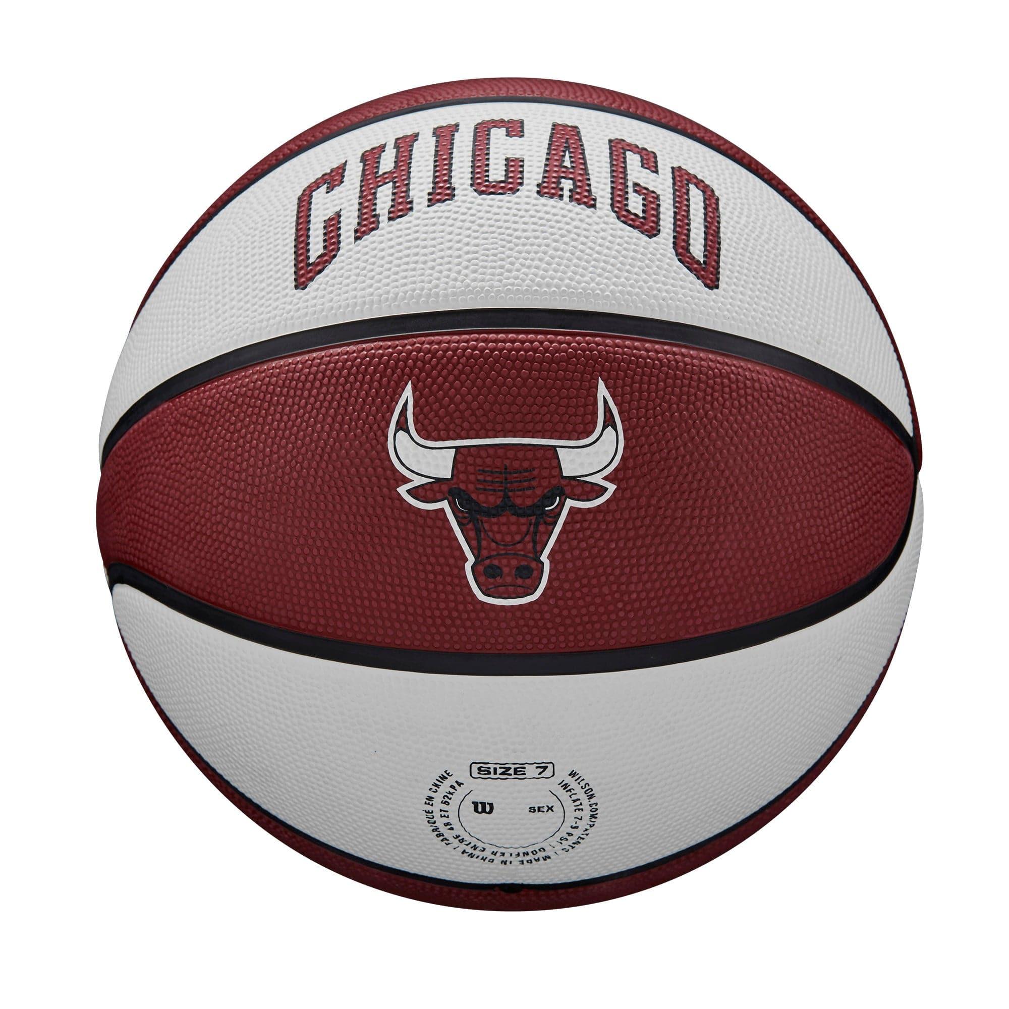 Chicago Bulls Wilson NBA 22-23 City Edition All Surface Basketball Ball