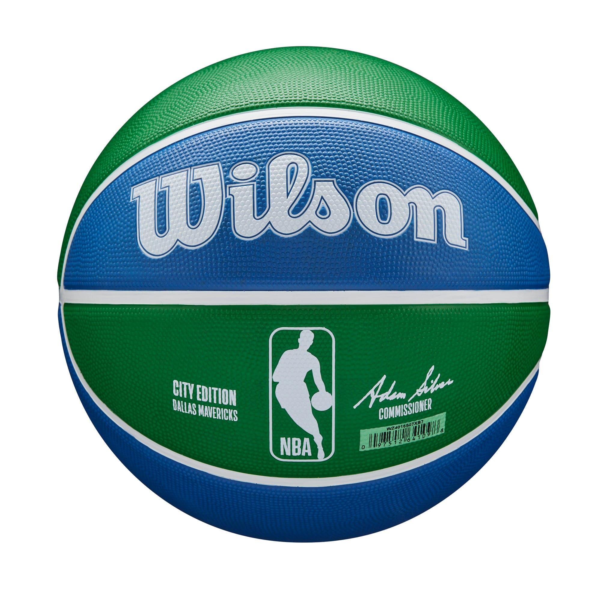 Dallas Mavericks Wilson NBA 22-23 City Edition All Surface Basketball Ball