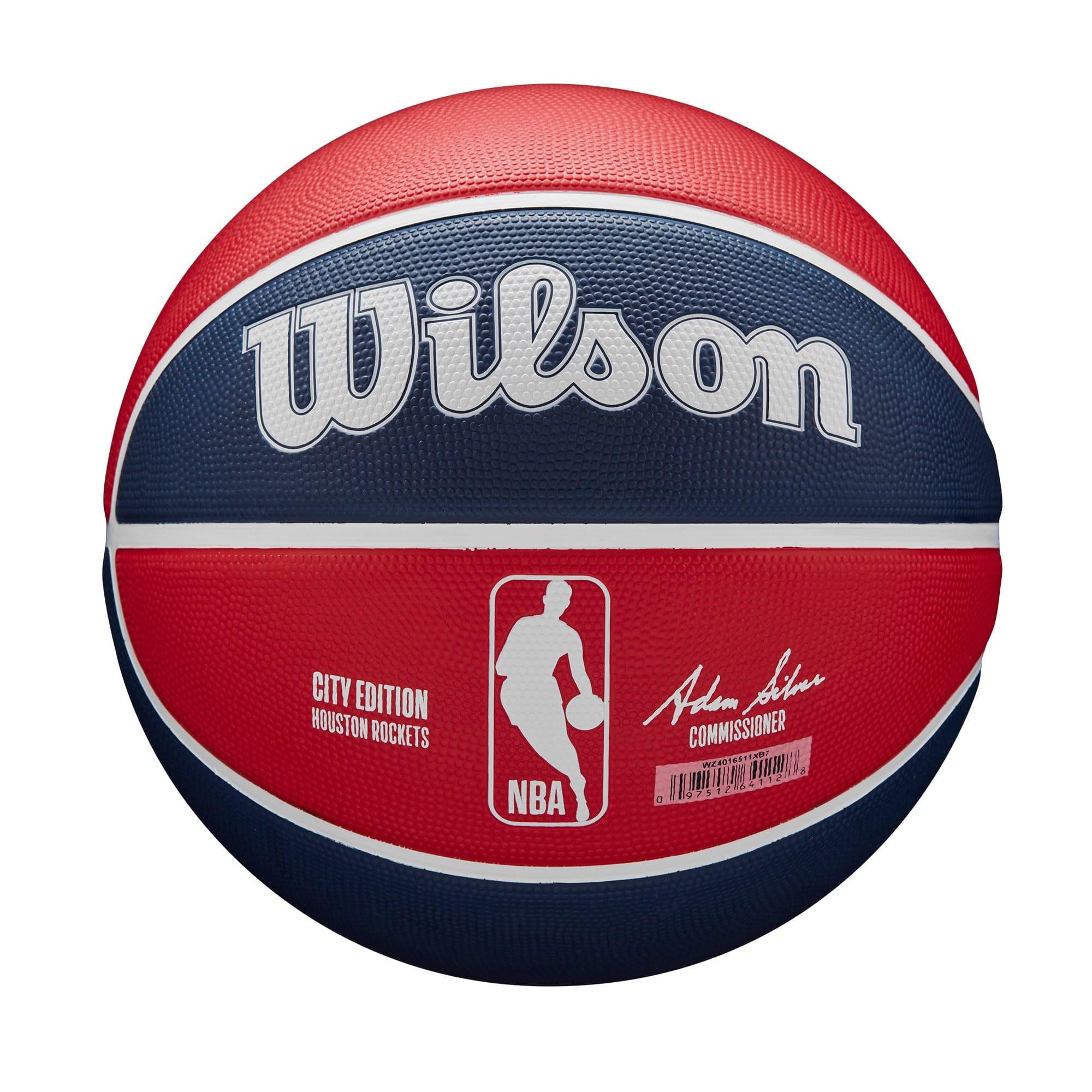 Houston Rockets Wilson NBA 22-23 City Edition All Surface Basketball Ball