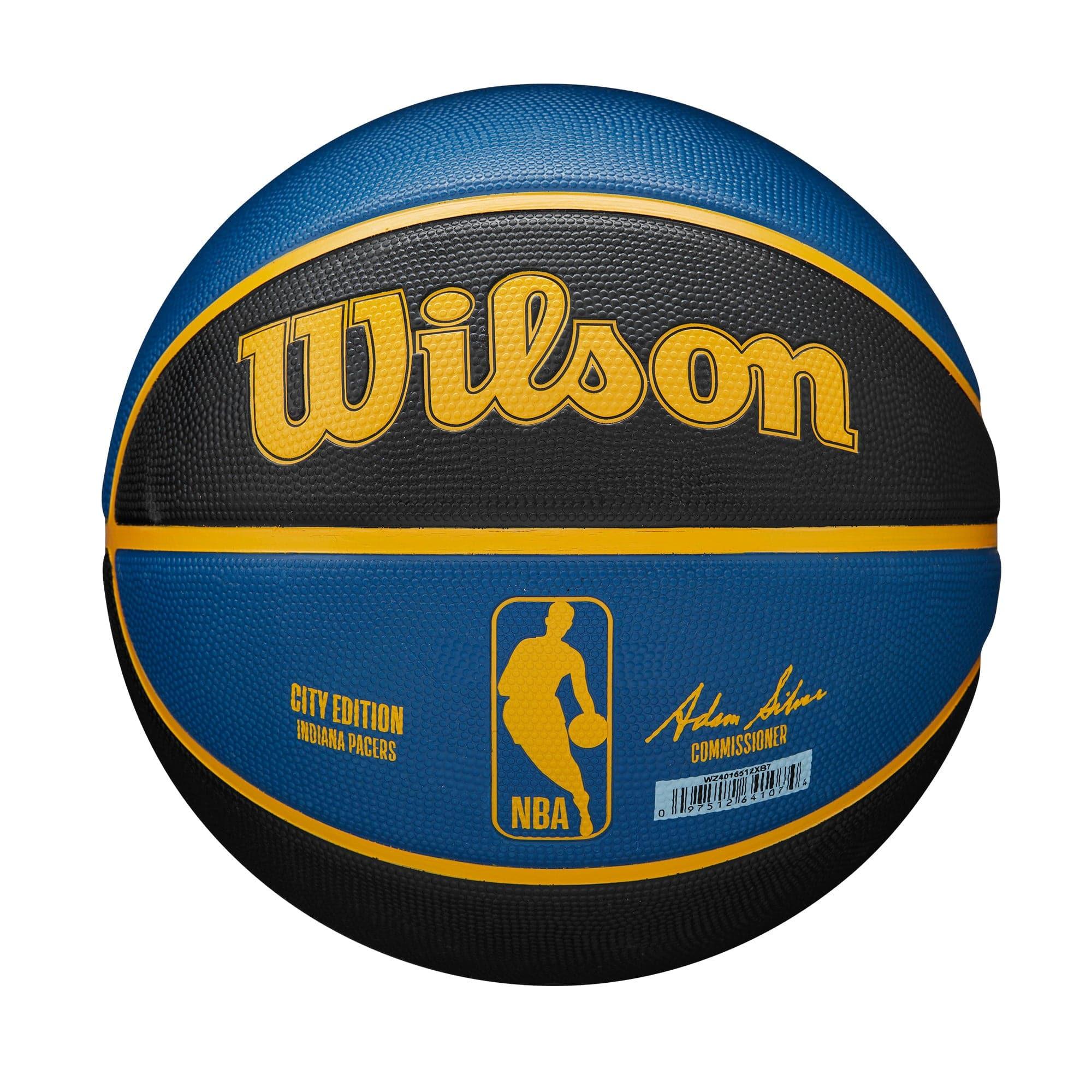Indiana Pacers Wilson NBA 22-23 City Edition All Surface Basketball Ball