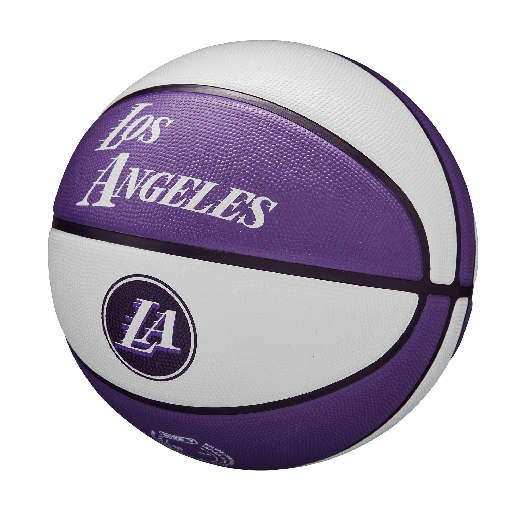 Los Angeles Lakers Wilson NBA 22-23 City Edition All Surface Basketball Ball