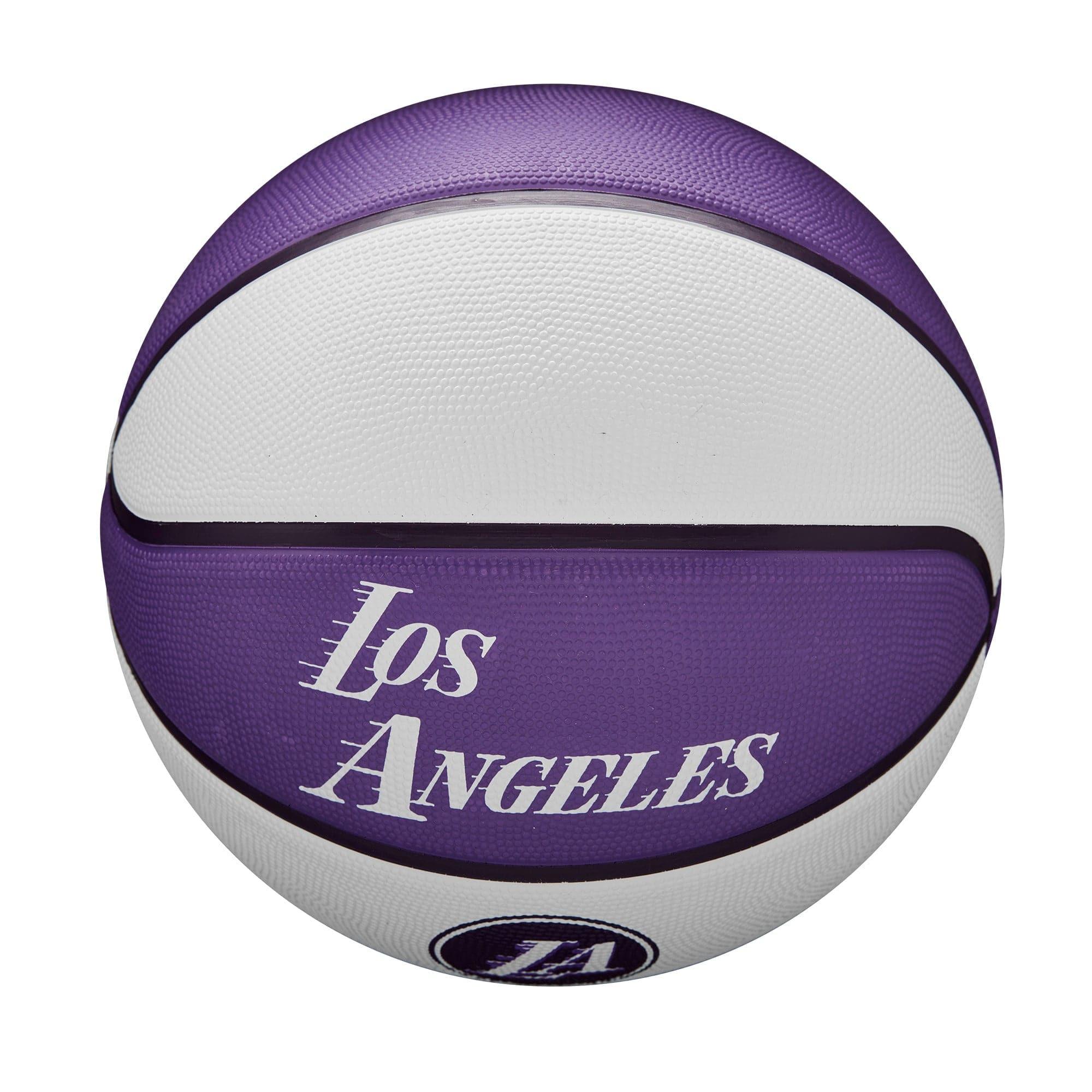 Los Angeles Lakers Wilson NBA 22-23 City Edition All Surface Basketball Ball