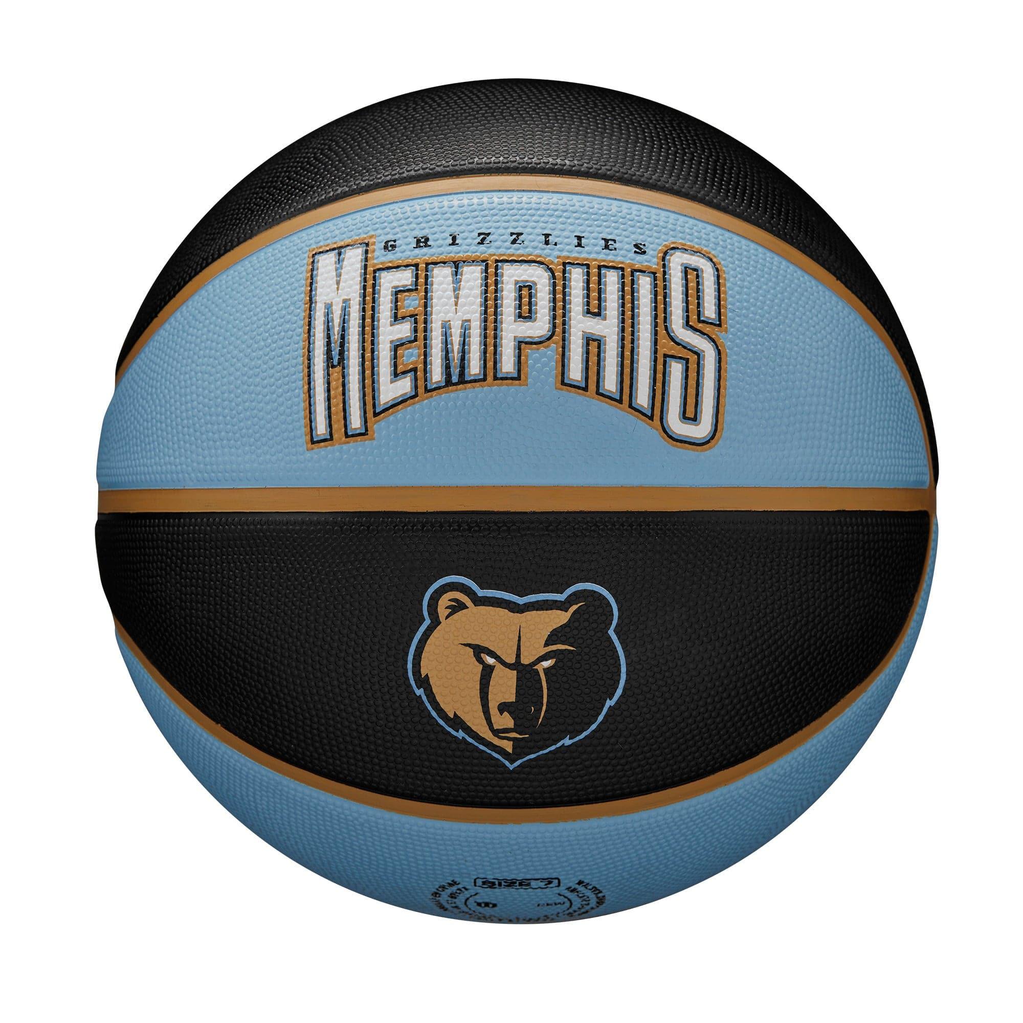 Memphis Grizzlies Wilson NBA 22-23 City Edition All Surface Basketball Ball