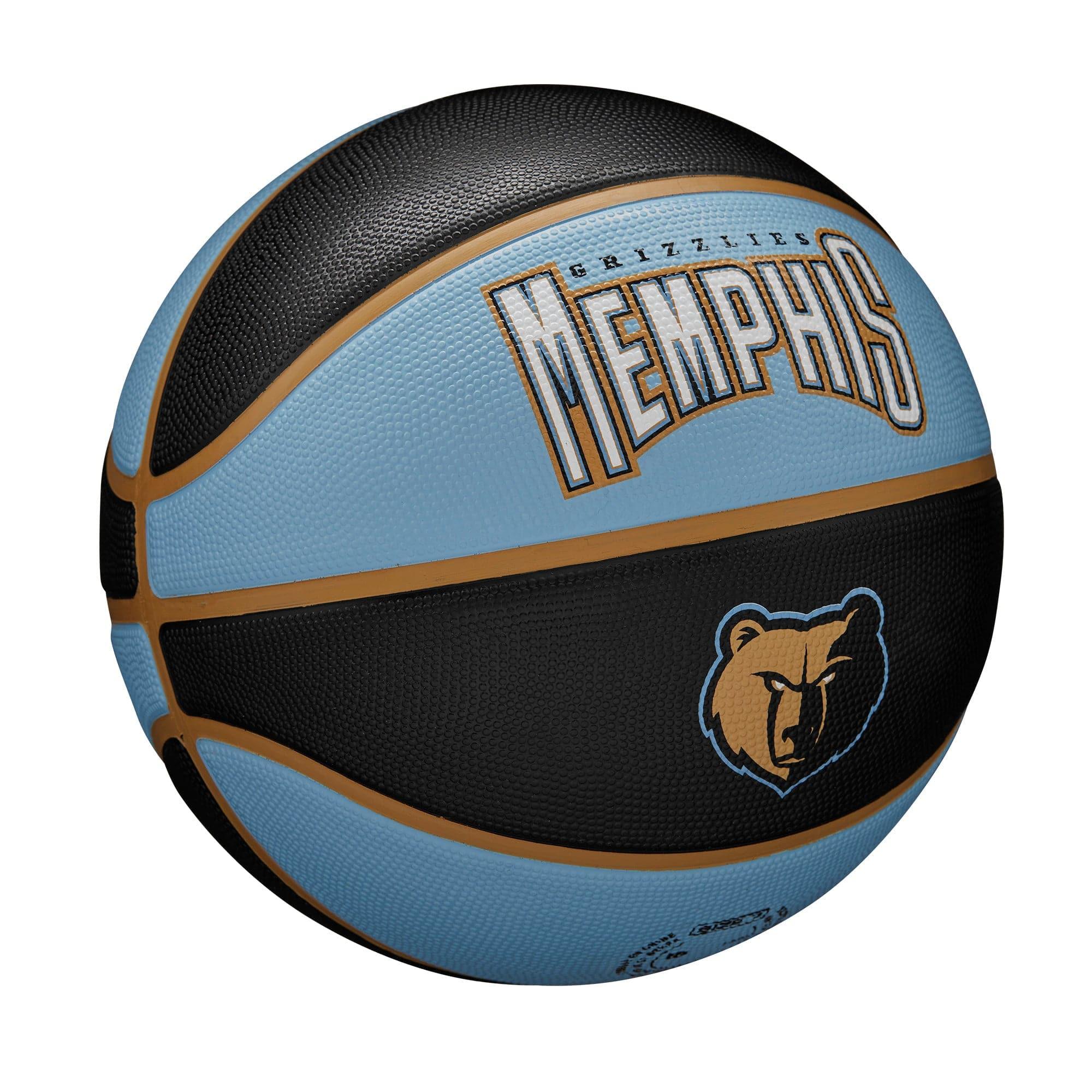 Memphis Grizzlies Wilson NBA 22-23 City Edition All Surface Basketball Ball