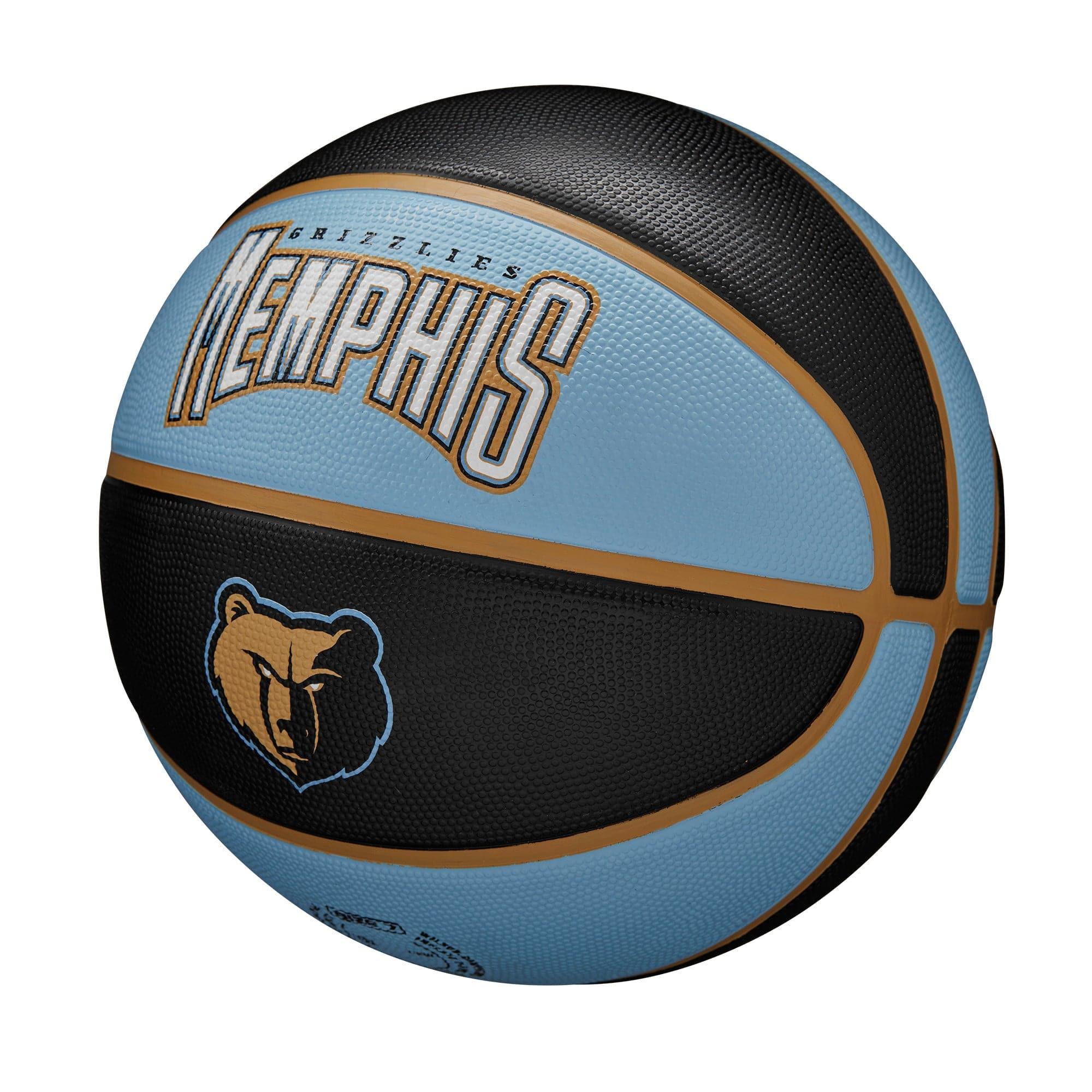 Memphis Grizzlies Wilson NBA 22-23 City Edition All Surface Basketball Ball