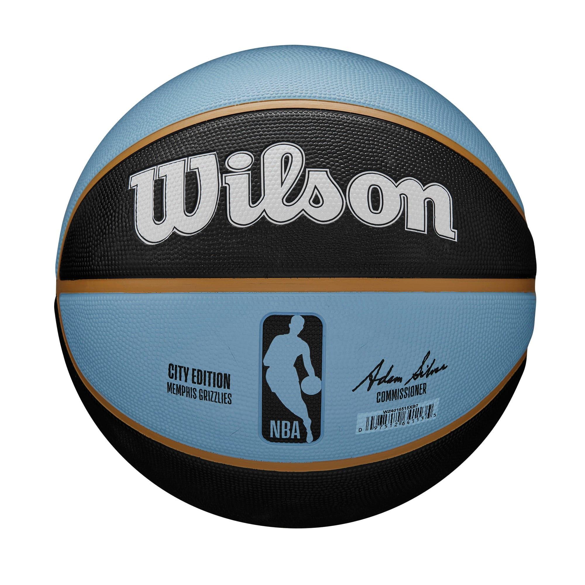 Memphis Grizzlies Wilson NBA 22-23 City Edition All Surface Basketball Ball