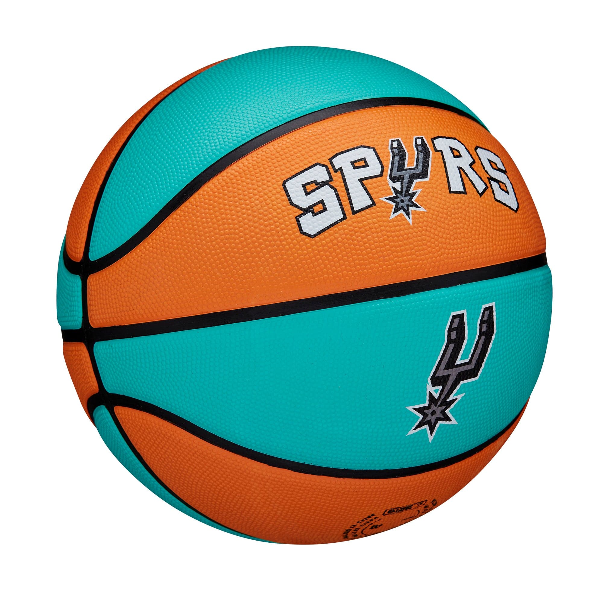 San Antonio Spurs Wilson NBA 22-23 City Edition All Surface Basketball Ball