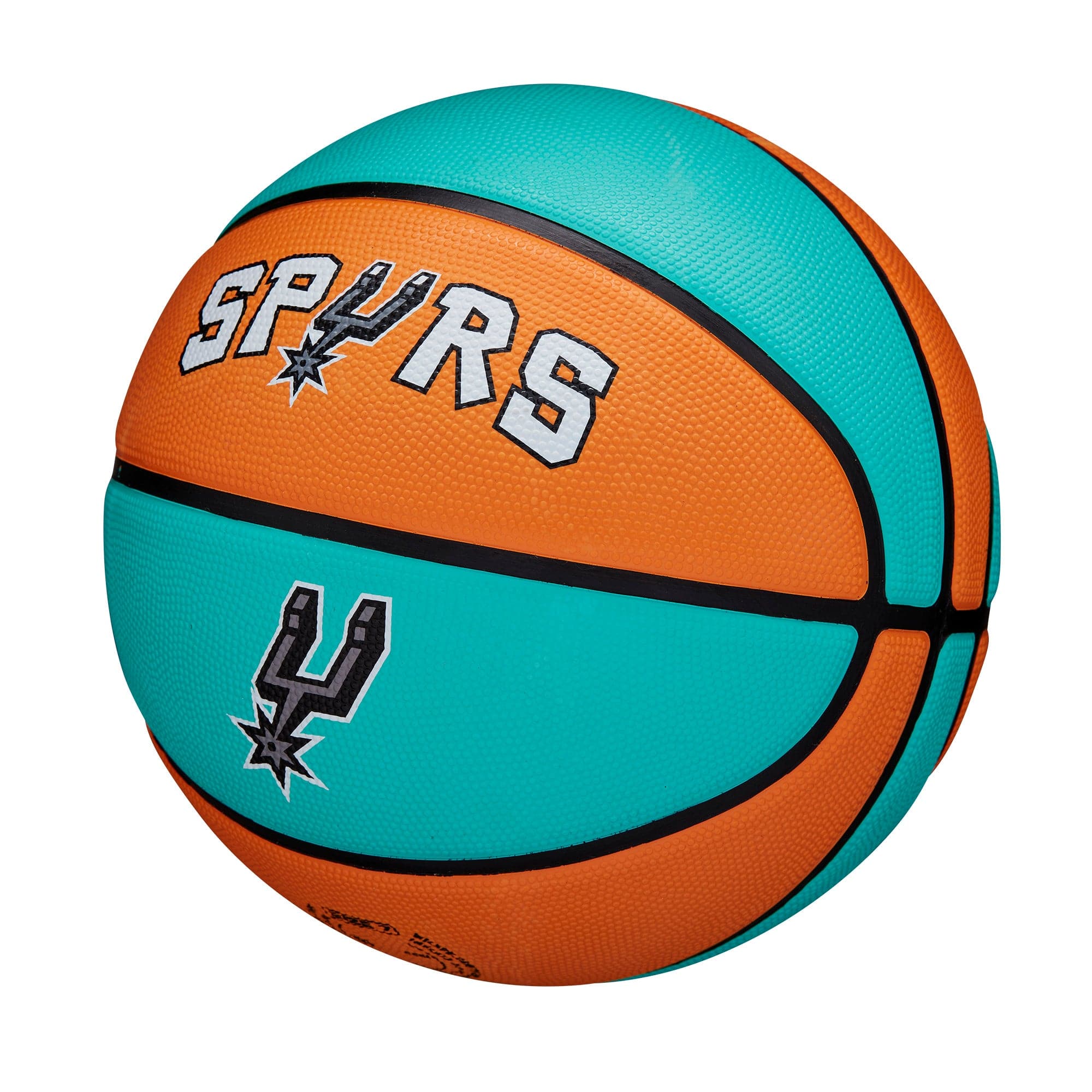 San Antonio Spurs Wilson NBA 22-23 City Edition All Surface Basketball Ball