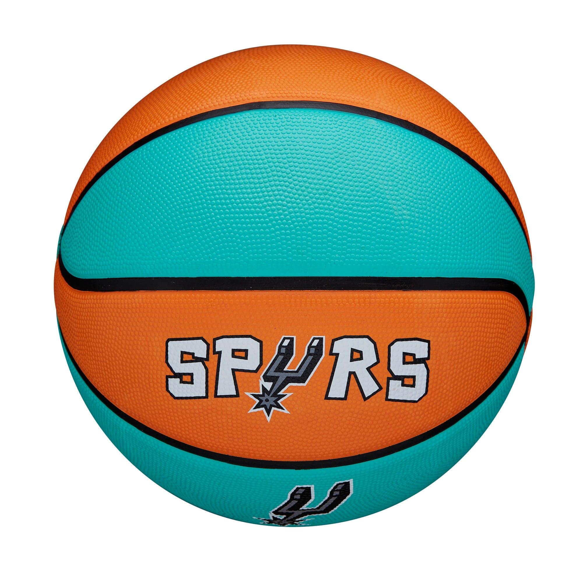 San Antonio Spurs Wilson NBA 22-23 City Edition All Surface Basketball Ball